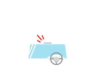 車の中のイラスト